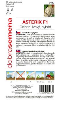 Celer - ASTERIX F1 - 50 ks | Dobrasemena.cz 